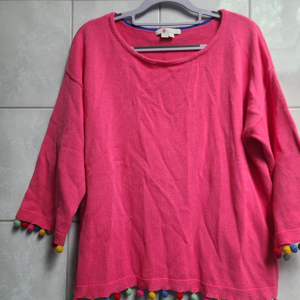 Boden pompom sweater L